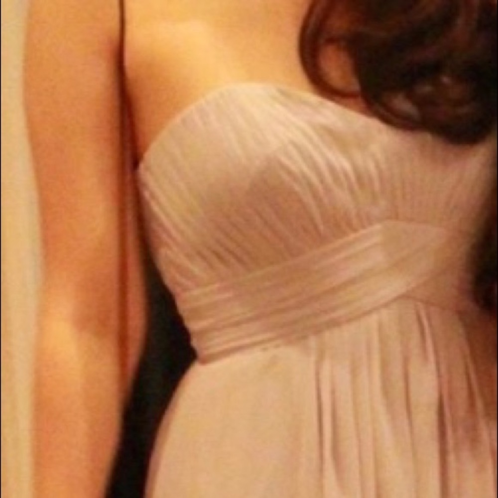Grey/lavender prom dress